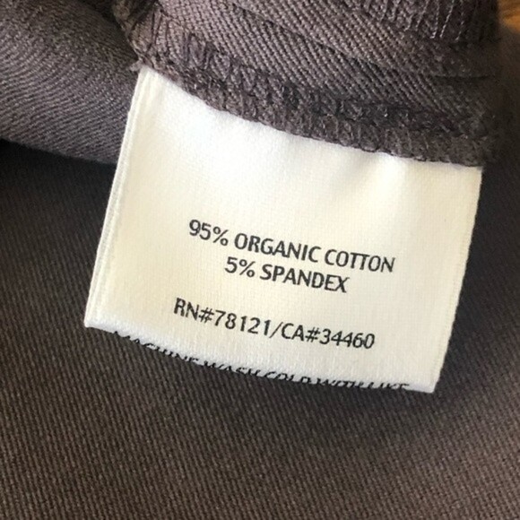 Eileen Fisher Gray Ankle Zipper Pants Size Small - Picture 7 of 9